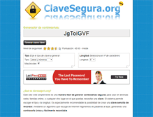 Tablet Screenshot of clavesegura.org